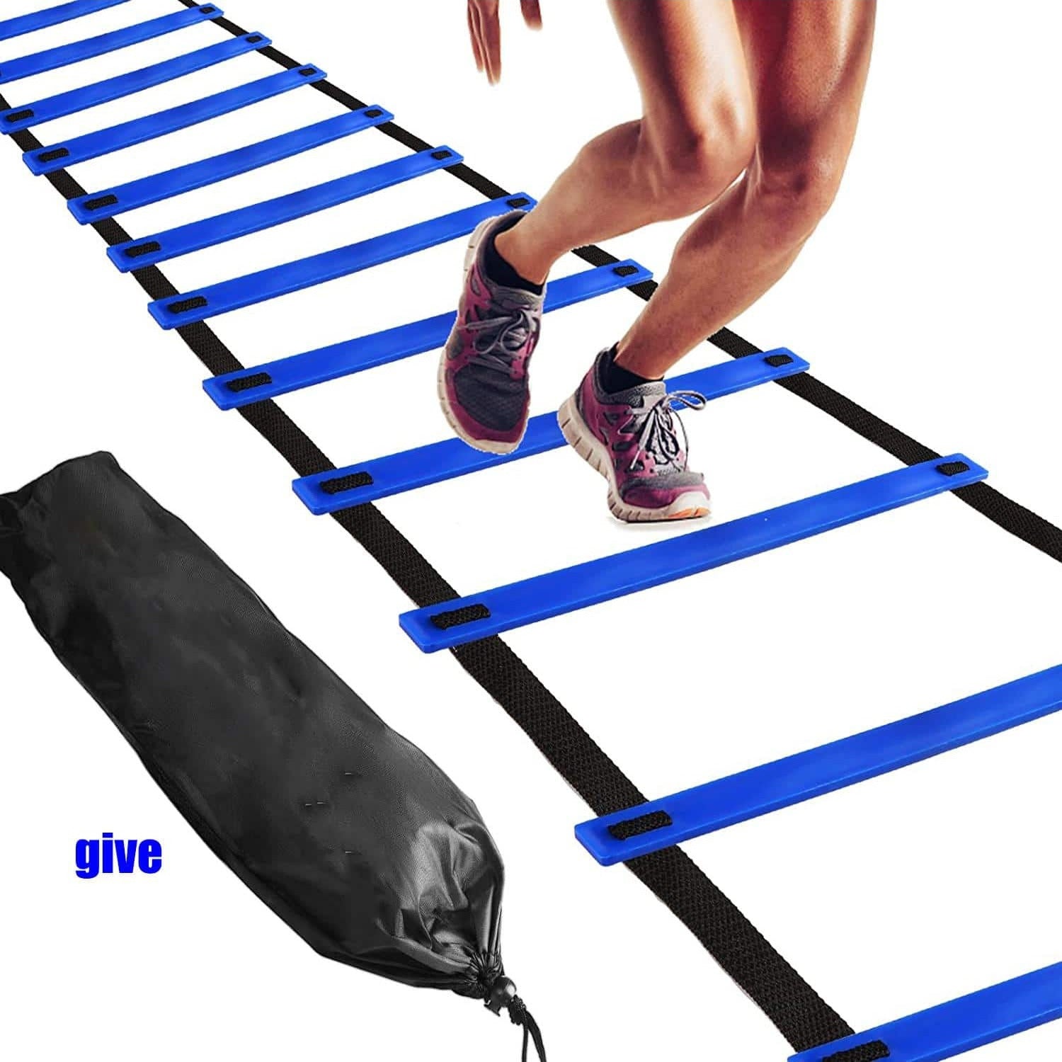 12 Rung Agility & Speed Training Ladder For Soccer & Football