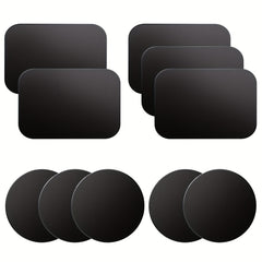 10pcs Metal Plate for Phone Magnet Car Mount Adhesive Sticker