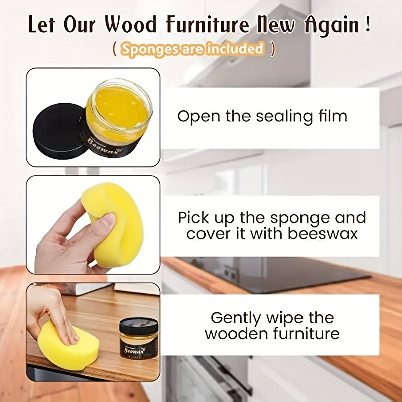 Natural Beeswax Furniture and Floor Polish