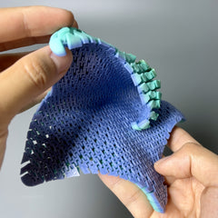 Movable Starfish Model Soft Body Stress Relief 3D Crafts Year of The Snake Gift