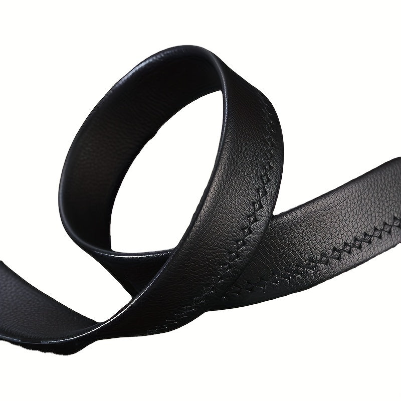 PP3107 Men's Leather Belt Pin Buckle Casual Versatile Belt