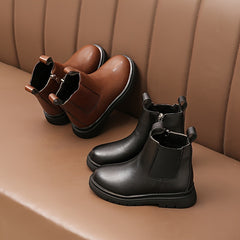 Kids' Water-Resistant Ankle Boots w/ Zipper - Outdoor Activities