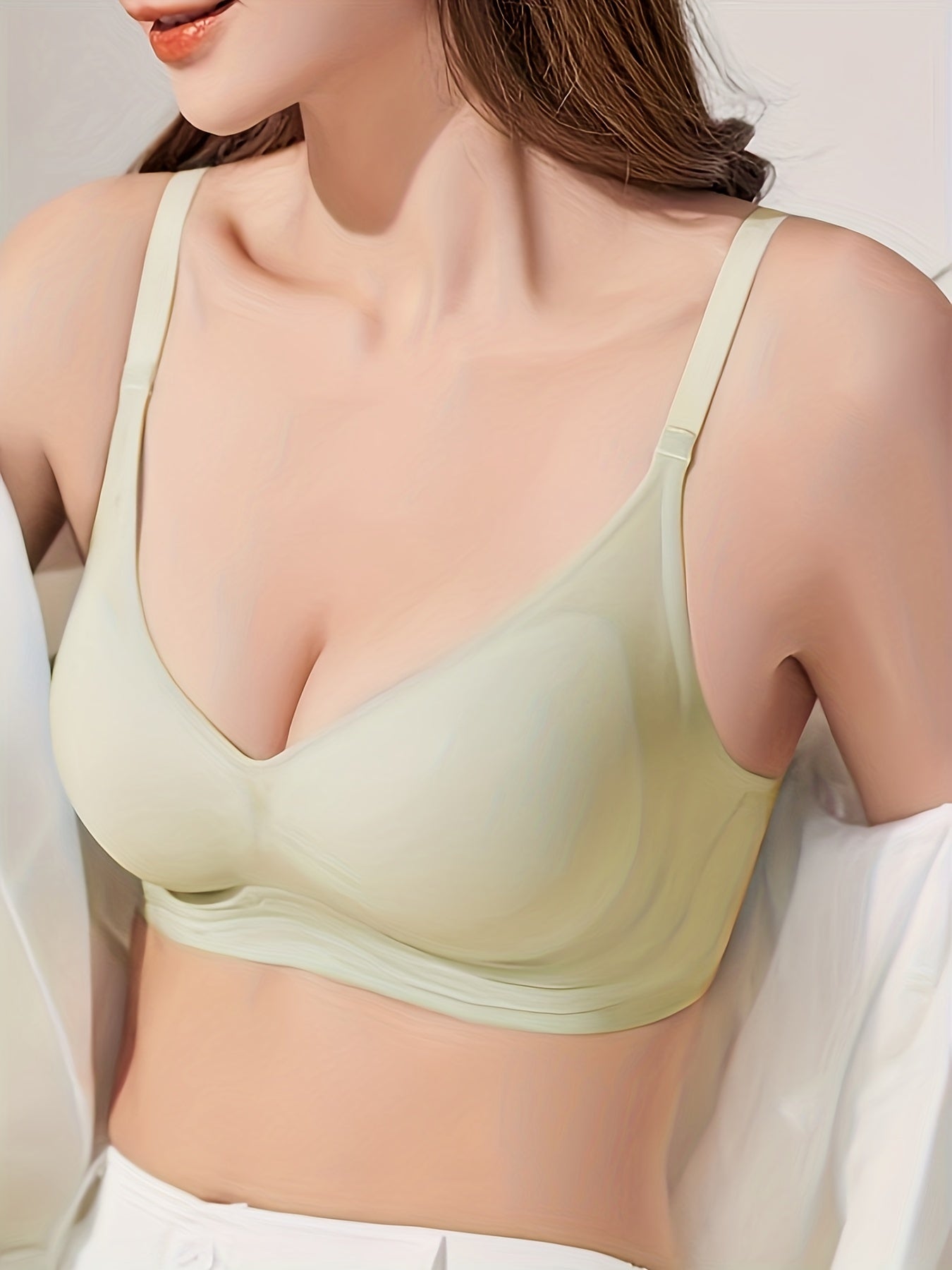 Comfy Wireless Push Up Bra Soft Intimates