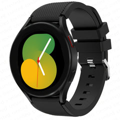Silicone Watch Strap for Galaxy Watch 4 6 Classic 5 5 Pro 46mm 3 active 2 s3 s2