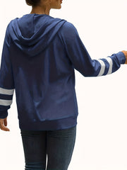 Zip Up Pocket Hoodie Long Sleeve Hoodies