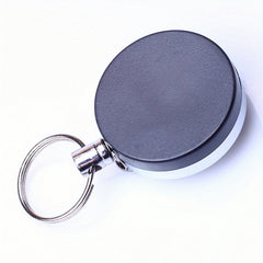 Heavy Duty Retractable Key Holder with Belt Clip Telescopic Rope Pull Key Holder