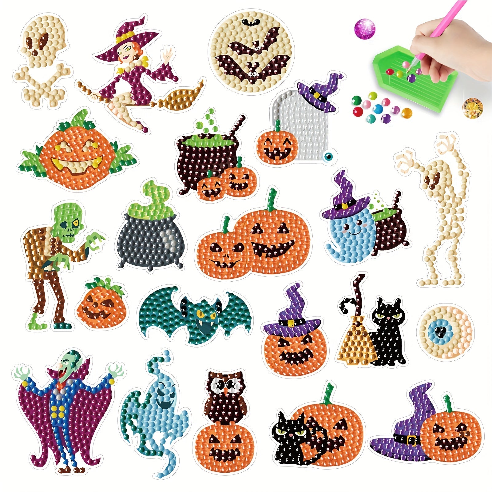 Halloween Theme Diamond Painting Kit - Gem Art