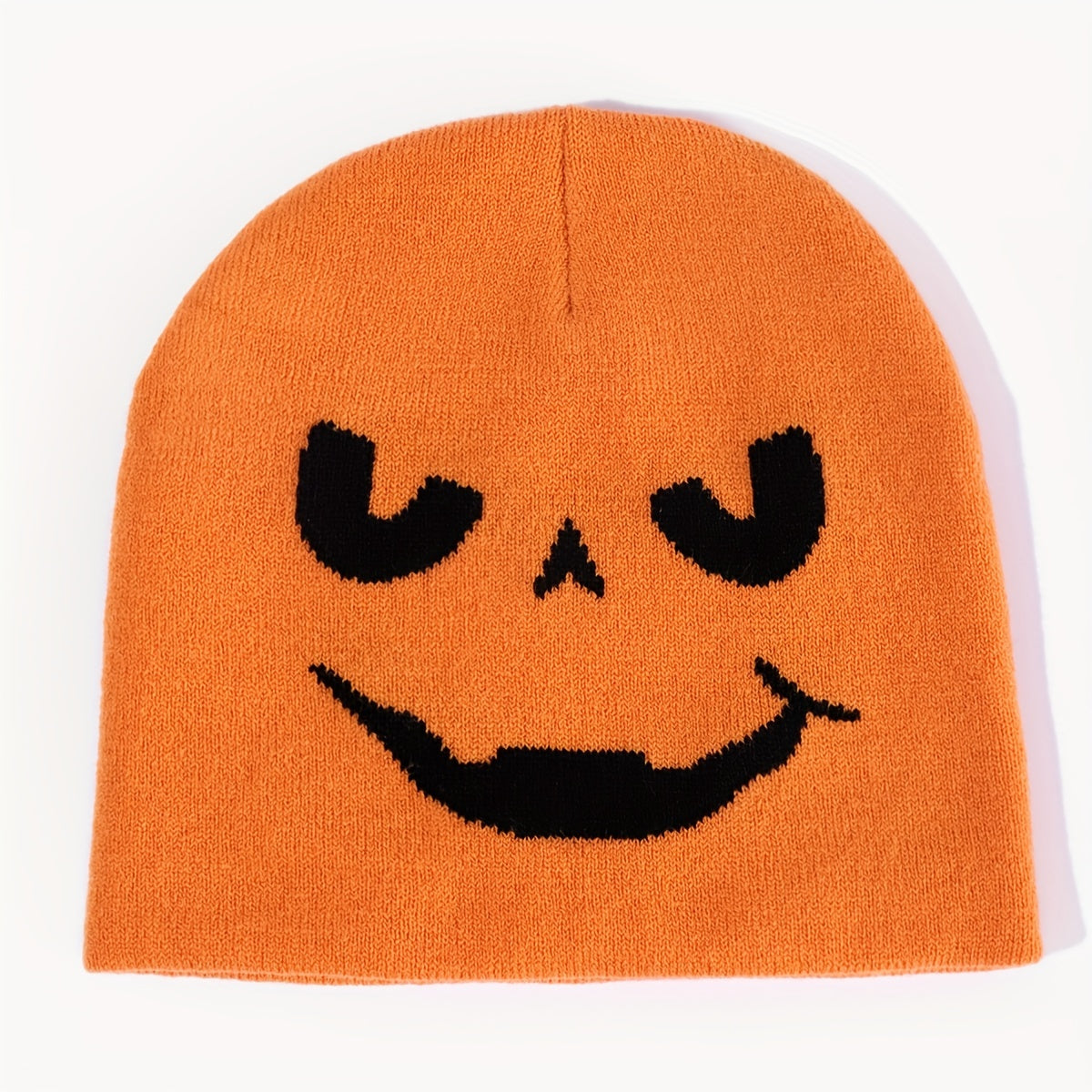 Funny Triangle Nose Knitted Jacquard Beanie Hat