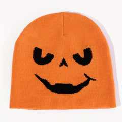 Funny Triangle Nose Knitted Jacquard Beanie Hat