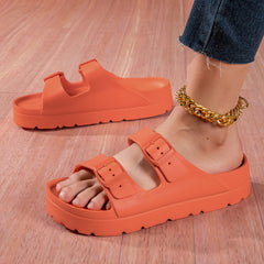 Women's Thick Sole Sports Sandals Wear Resistant Non Slip Slides