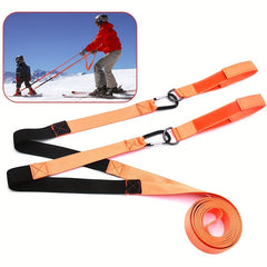 Universal Skiing Safety Training Belt Ski Traction Rope Skiing Aid