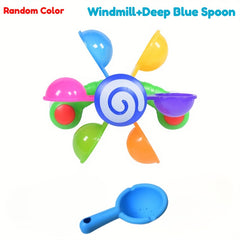 Bathtub Windmill Toy 2pcs Set for Water Play Fun