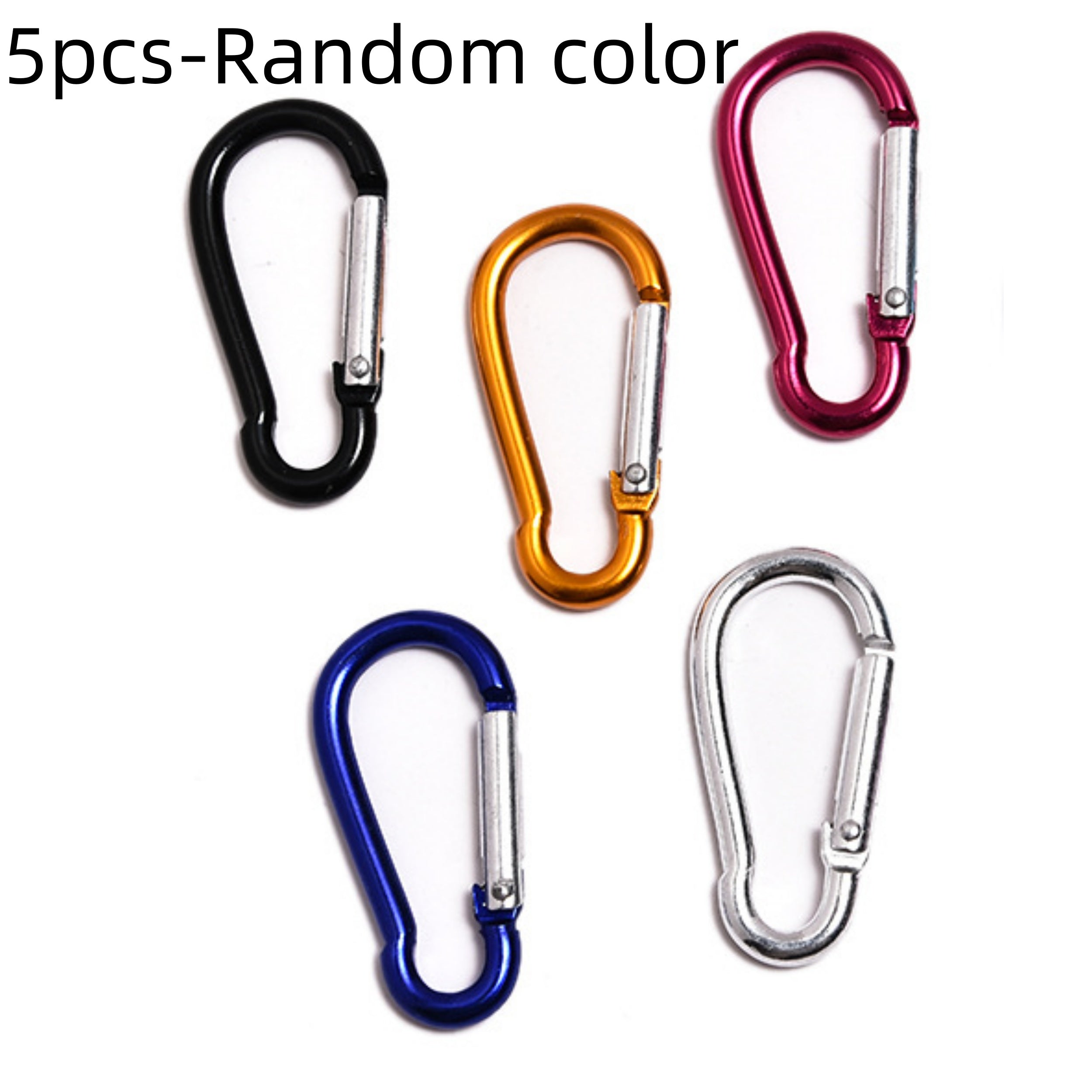 5pcs Waterproof Buckle Bag Backpack Hanging Buckle for Outdoor Hiking