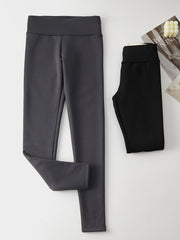 Warm Yoga Tight Pants Fleece High Waist Leggings Women's Activewear