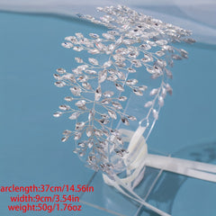 Children s Hair Accessories Princess Rhinestone Inlaid Streamer Headdress