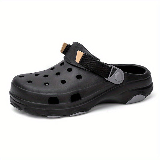 Men's Closed Toe Clog Sandals Soft Sole Walking Shoes