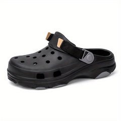 Men's Closed Toe Clog Sandals Soft Sole Walking Shoes