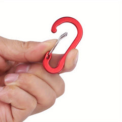 Colorful Aluminum Carabiner Key Clip for Outdoor Camping