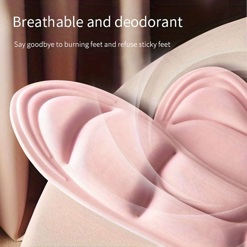 2pcs Memory Foam Sport Insoles Deodorant Breathable Feet Care Orthopedic