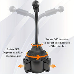 Car Mobile Phone Water Cup Holder Center Control Seat Bracket