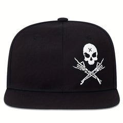 Men's Skull Baseball Cap Adjustable Casual Style Hat
