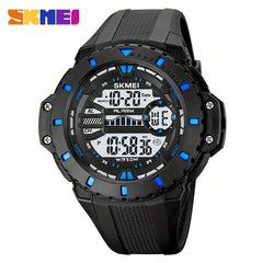 Multifunctional Chronograph Alarm Student s Watch Outdoor Waterproof Sports
