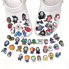 Cartoon Halloween Shoes Flower