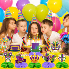 Carnival Theme Tabletop Decoration Set for Birthday Party