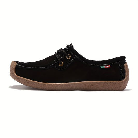 Women's Retro Flat Shoes Casual Slip On Loafers