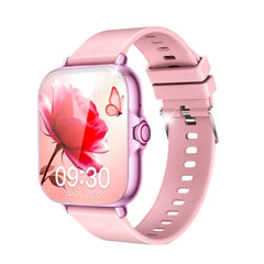 Full Touch Smartwatch: Wireless Calling, Notifications, USB Charging