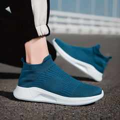 Men's Breathable Slip-on Athletic Shoes Lightweight Sneakers