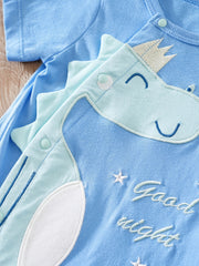 Baby Boys Dinosaur Romper Jumpsuit Casual Short Sleeve Clothes