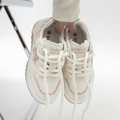 Women's Star Pattern Low Skate Shoes Platform Sports Shoes