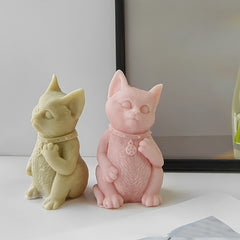 3D Kitten Candle for Home Decoration