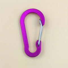 9pcs Aluminum Alloy Carabiner Hooks for Outdoor Activities