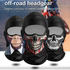 Skull Ghost Balaclava Face Mask for Cycling Riding Motorcycle