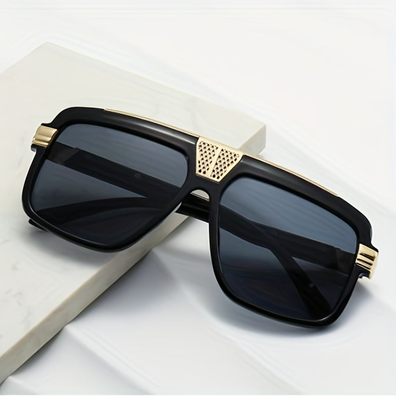 Men's Square Frame UV Protection Sunglasses