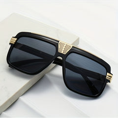 Men's Square Frame UV Protection Sunglasses