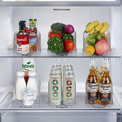 Double Layer Refrigerator Beverage Storage Box