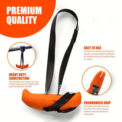 Gym Cable Machine Pull Up Handles - Comfortable Exercise Grips