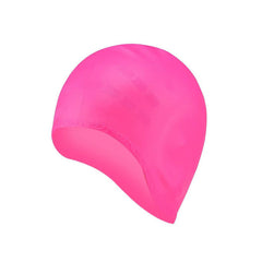 Silicone Swimming Cap with Ear Protection for Men and Women