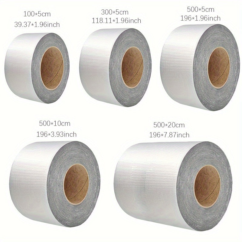 5M Waterproof Aluminum Foil Tape Self-Adhesive Repair Tape