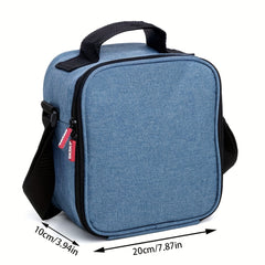 Insulated Lunch Bag with Shoulder Strap Leak Proof Large Capacity Picnic Cooler