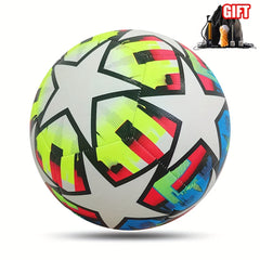 1pc No 5 PU Leather Machine Stitched Soccer Ball Outdoor Competition