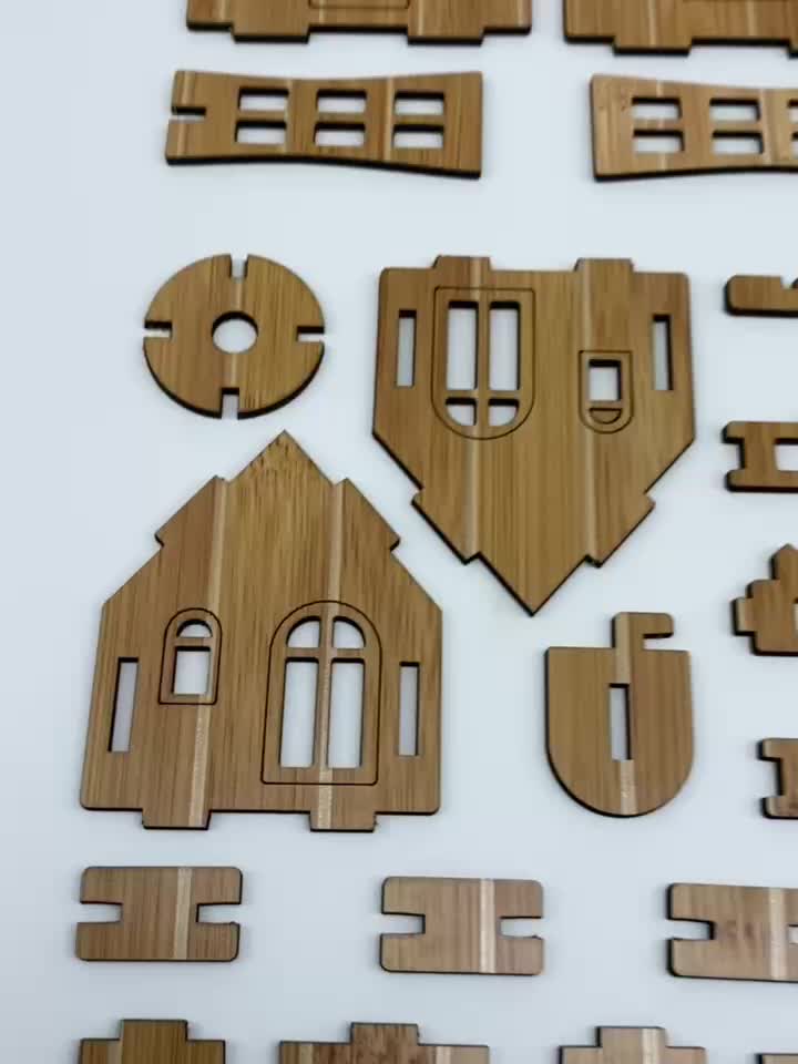 Dutch Windmills 3D Puzzle Building Model Kit