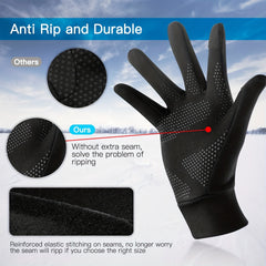 Touch Screen Anti Slip Warm Gloves For Running Cycling Driving