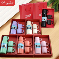 Anyzoo 3 in 1 Stainless Steel Insulated Cup With 2 Extra Lids