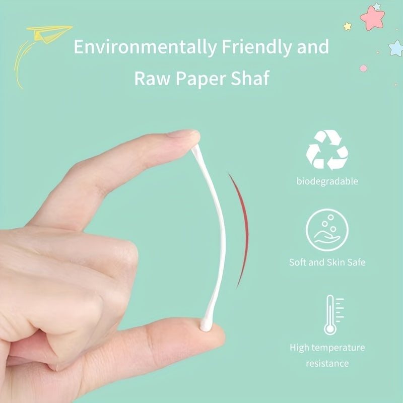 Baby Double Headed Cotton Swab for Newborns