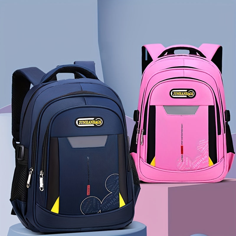 Kid's Large Capacity School Bag Load Reduction Backpack