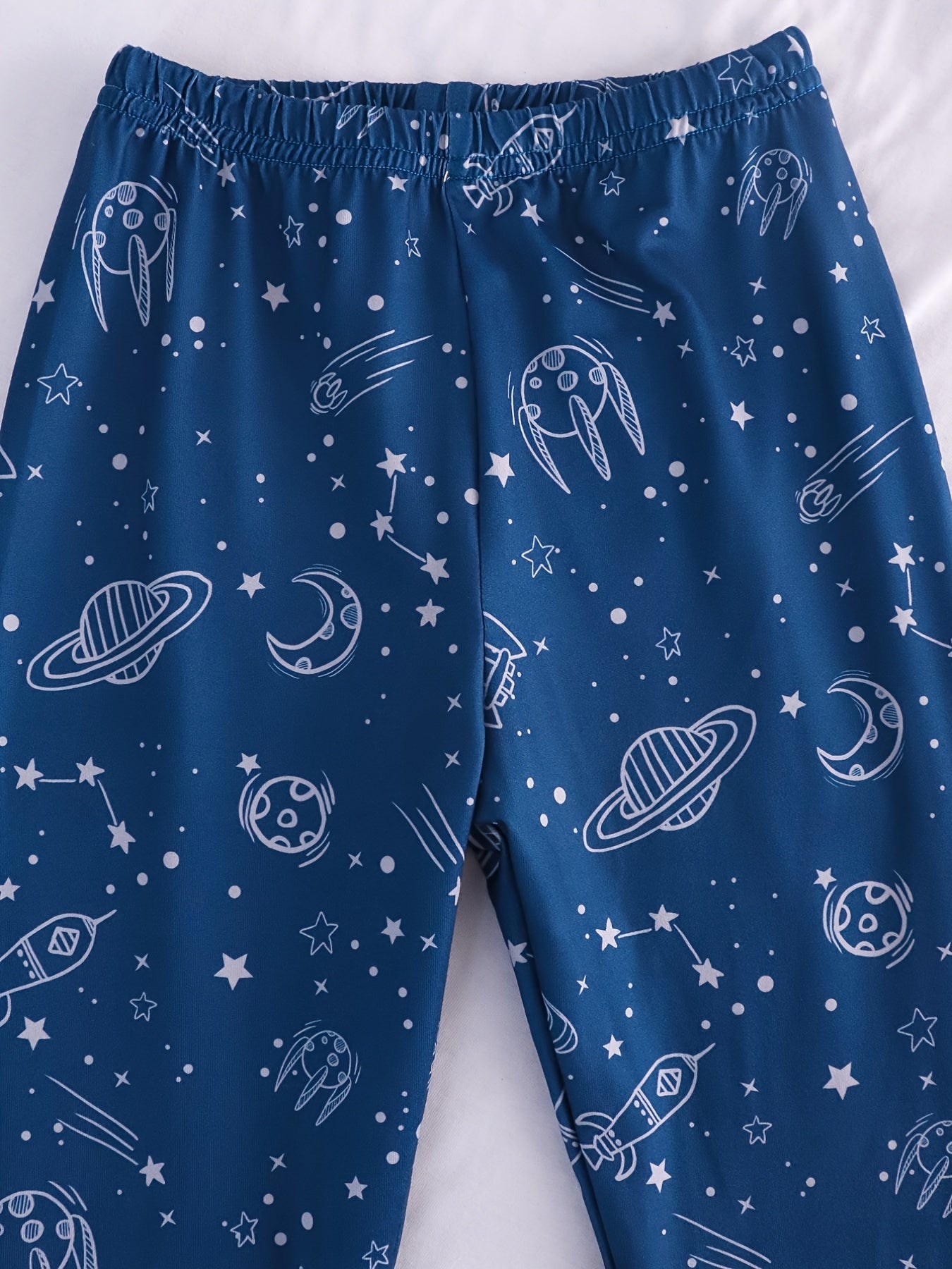Boys Astronaut 2 pcs Pajamas Set Long Sleeve Top & Pants